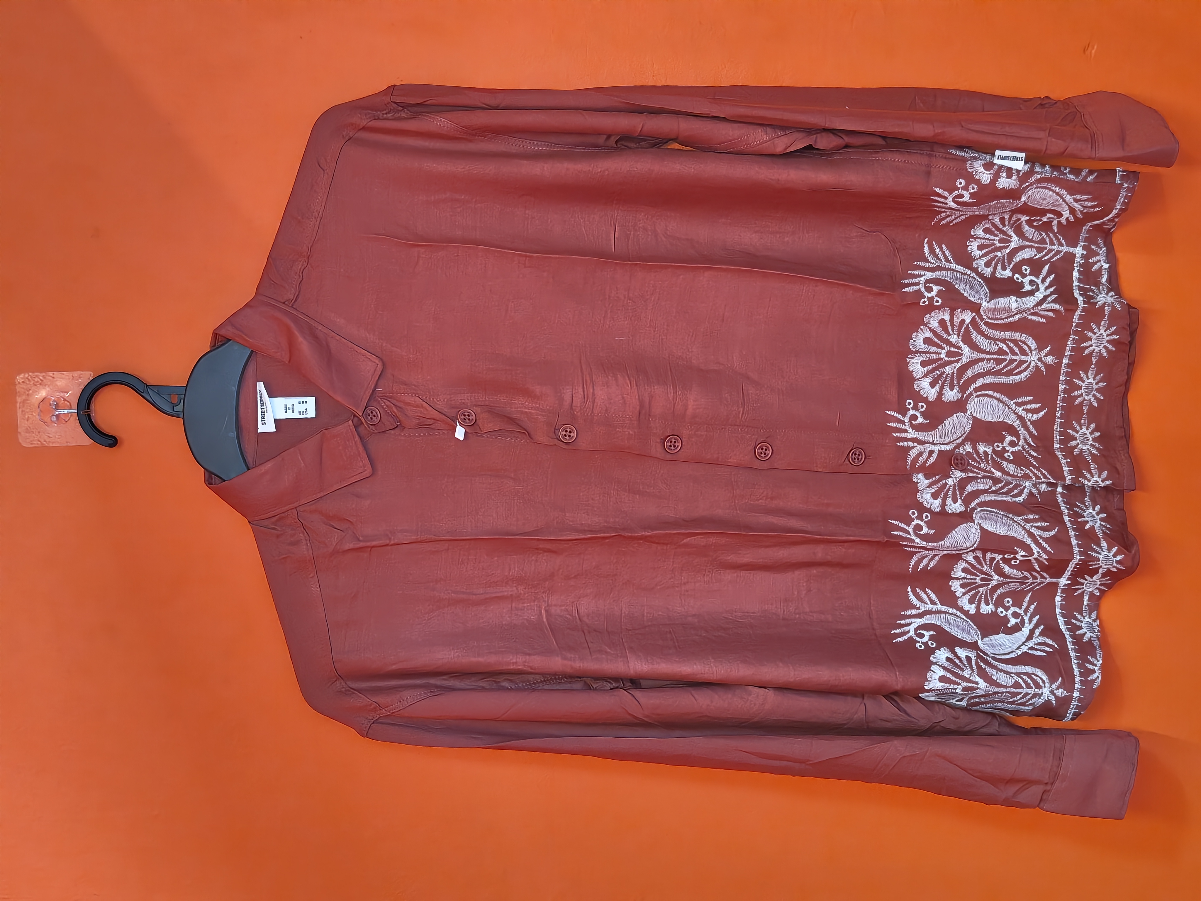 DOWN EMBROIDERED