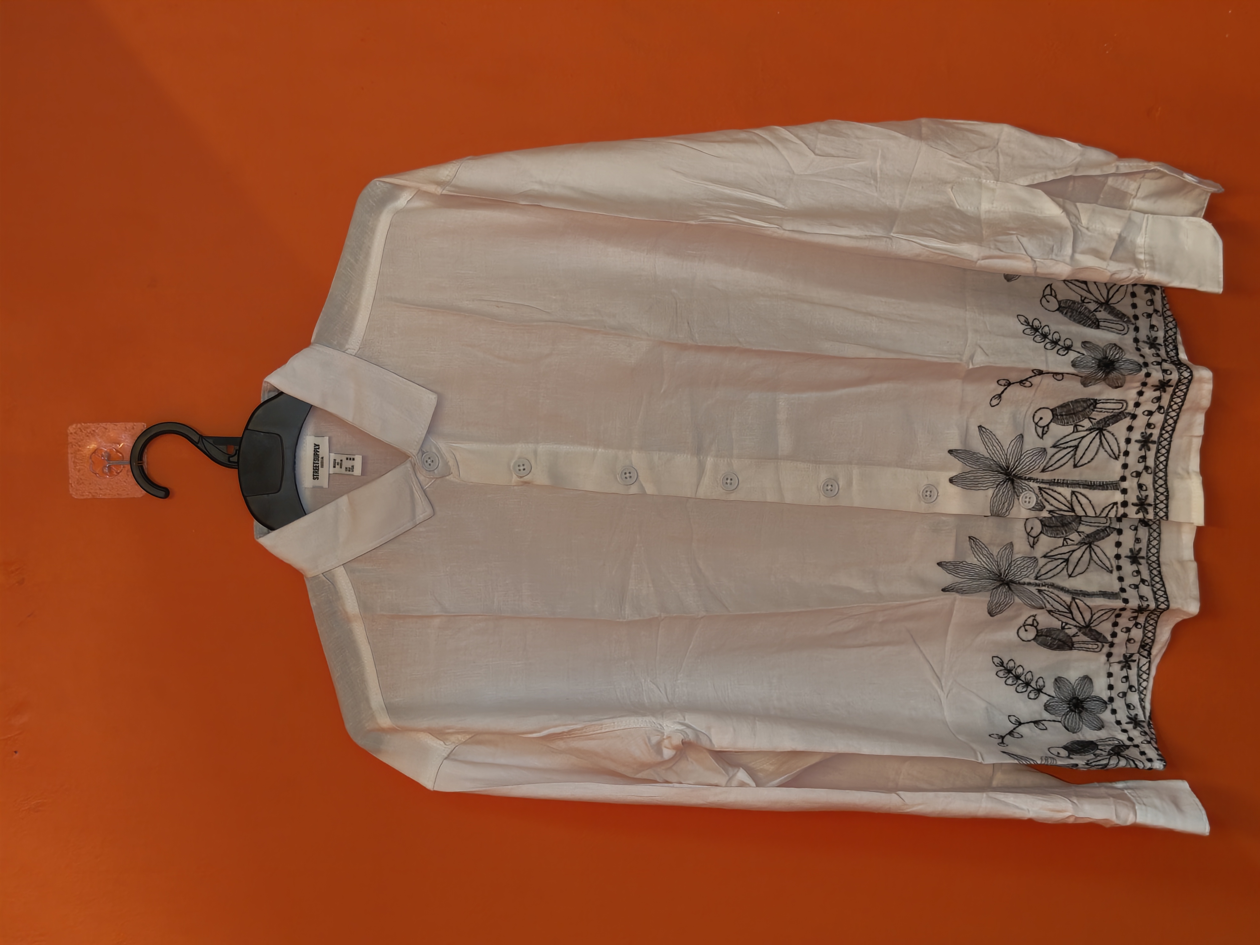 DOWN EMBROIDERED