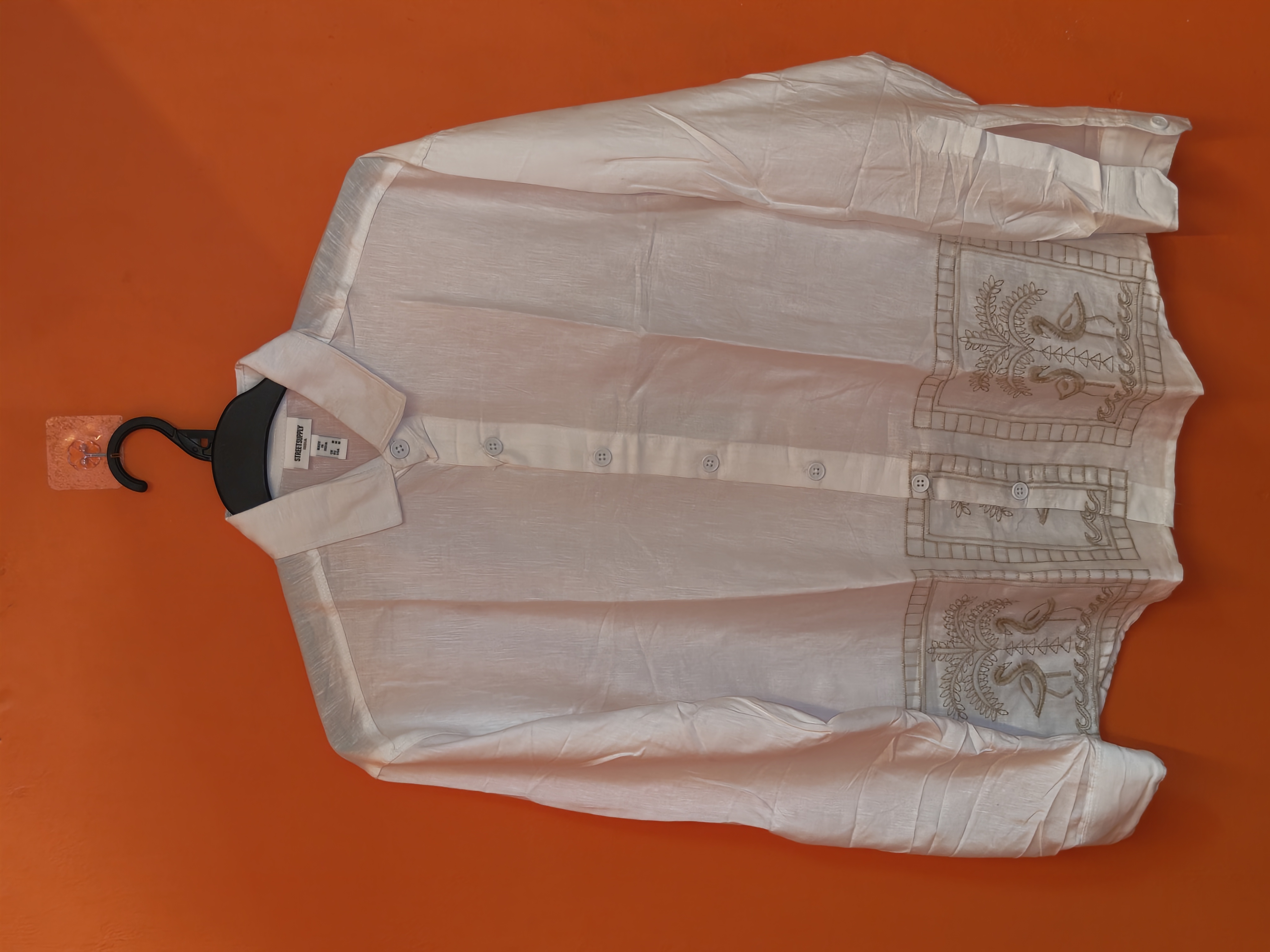 DOWN EMBROIDERED