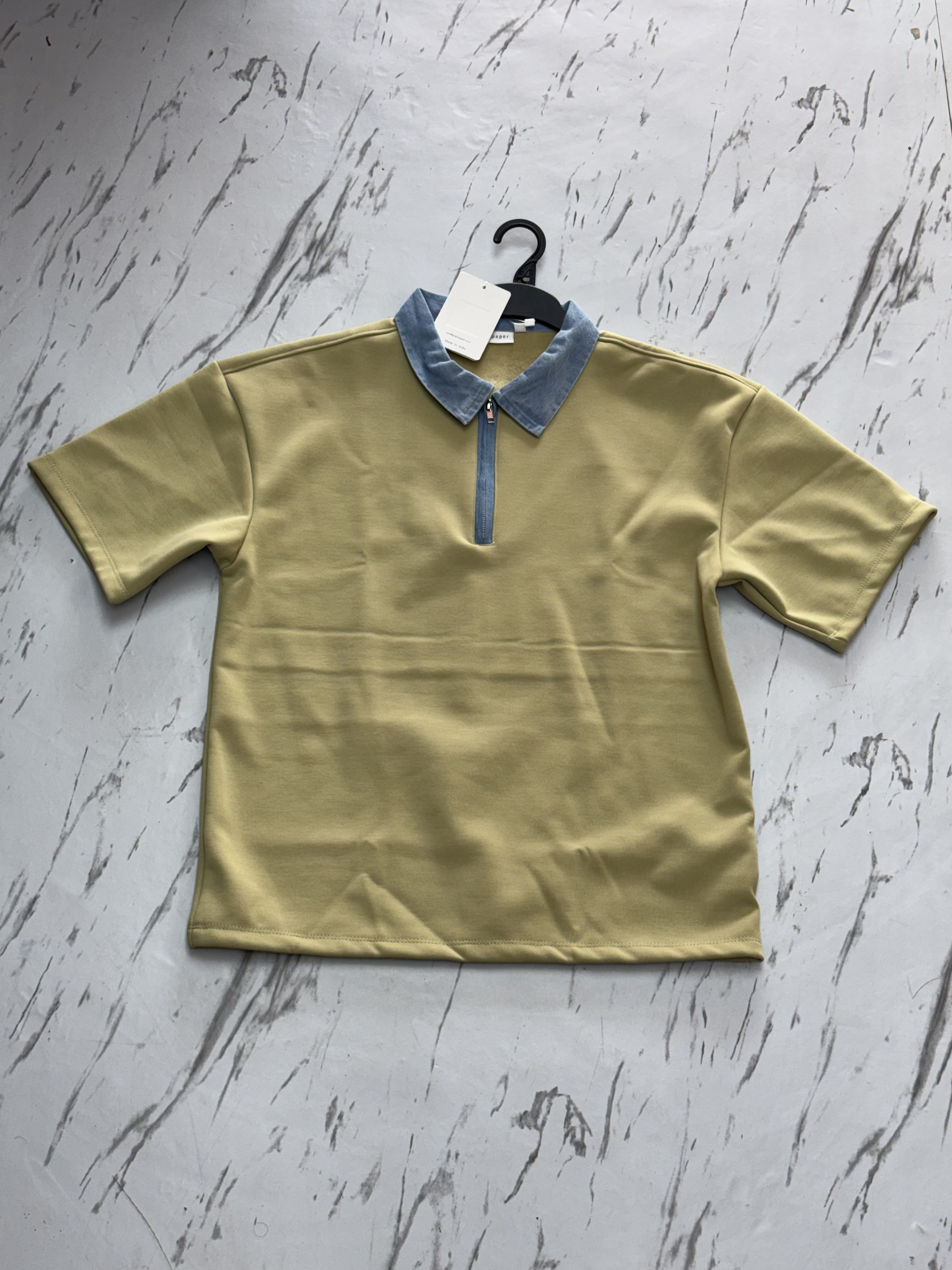 ZIP POLO T-SHIRT