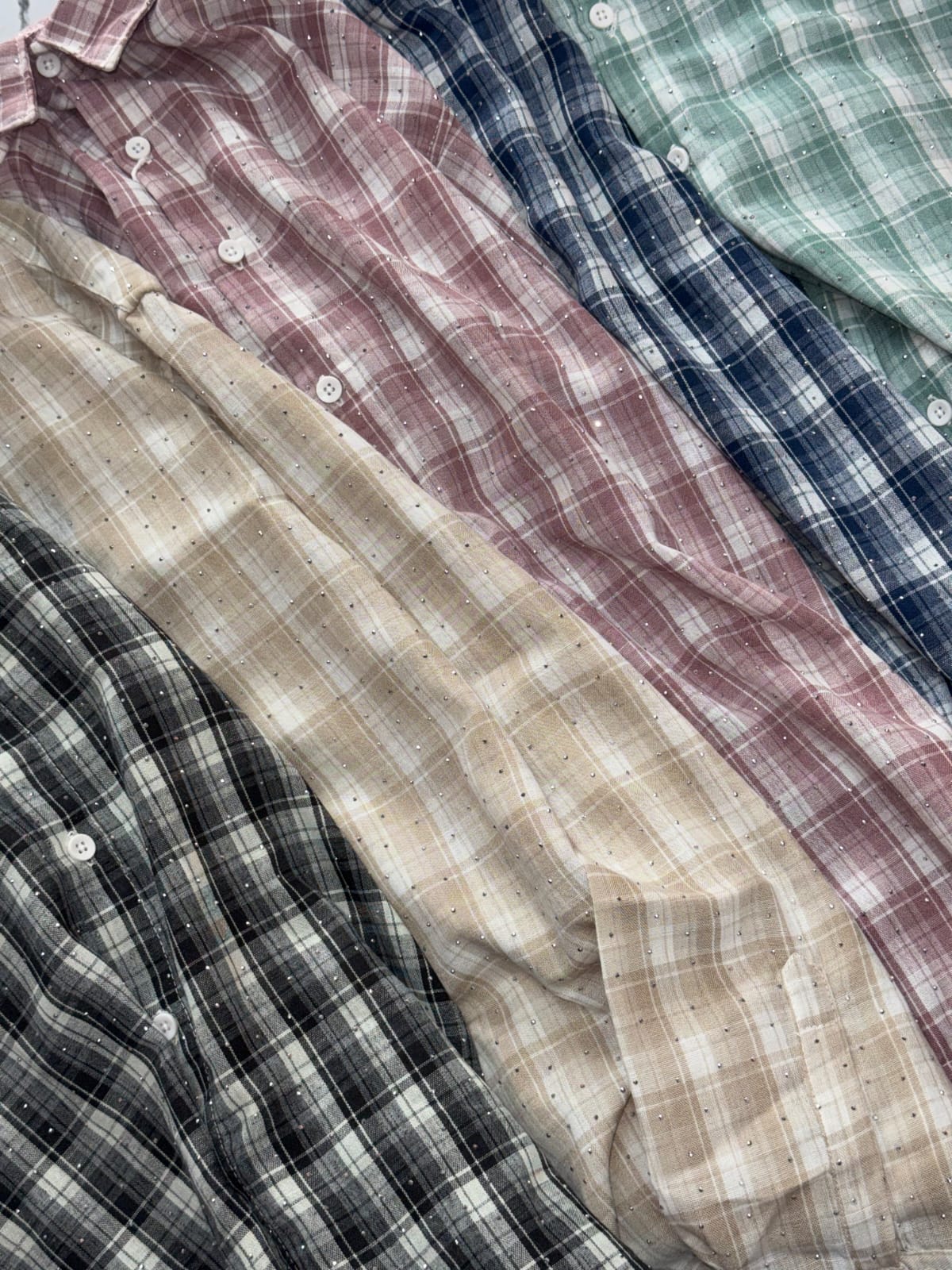 STONE CHECK SHIRT