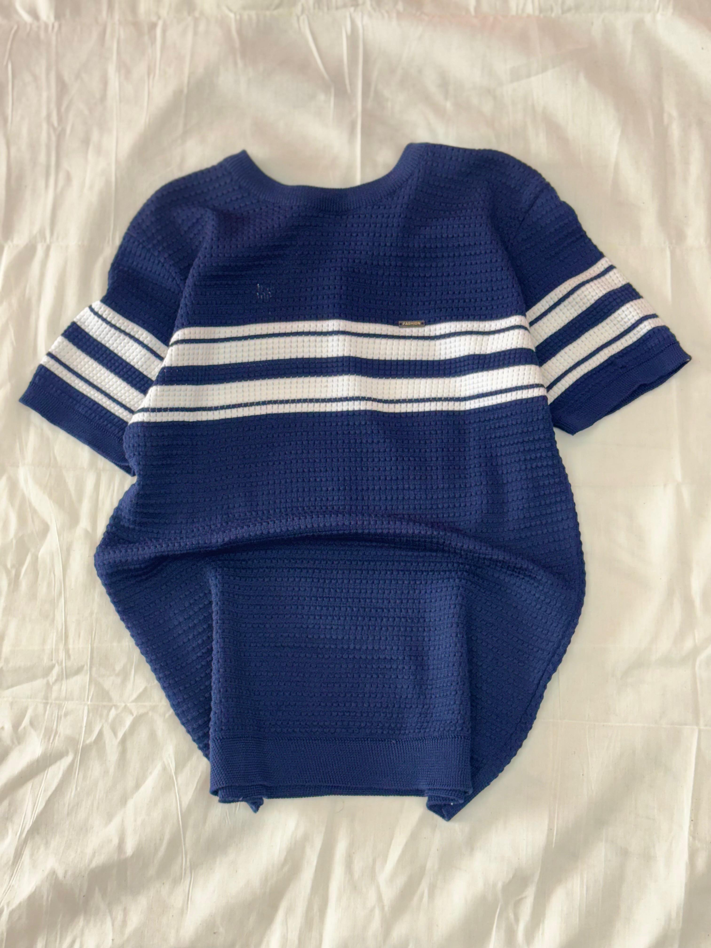 KNIT BLUE
